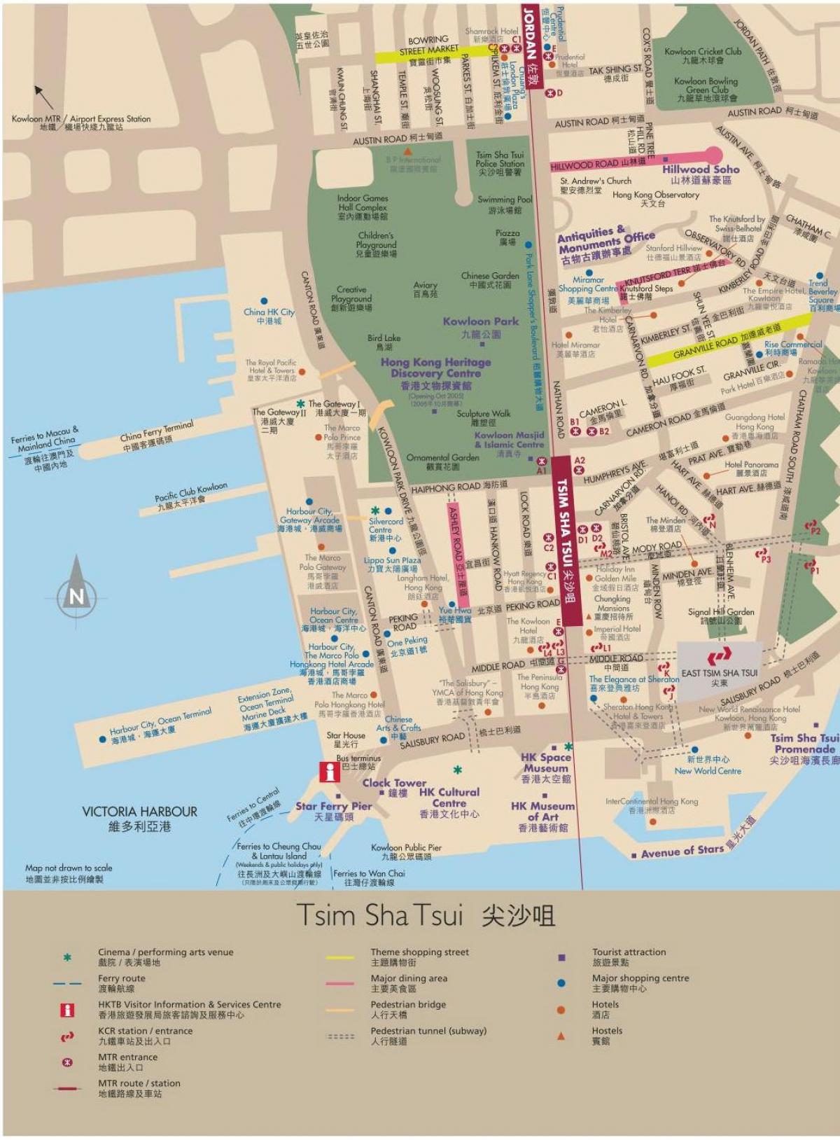 香港九龙地图