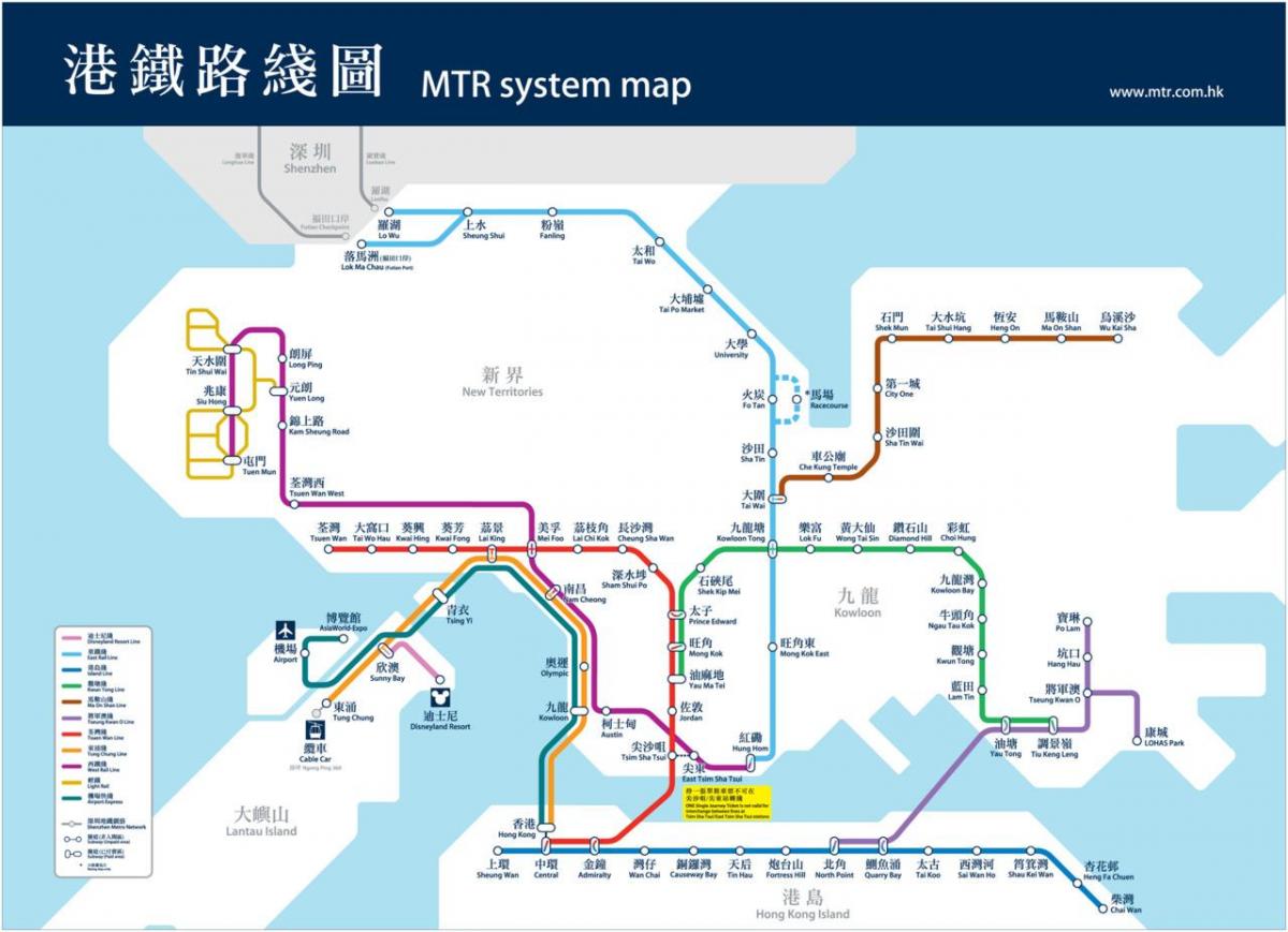 香港管地图