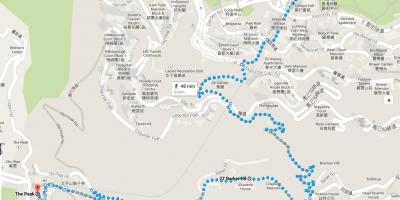 香港远足小径图