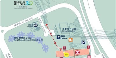 东涌线地铁图
