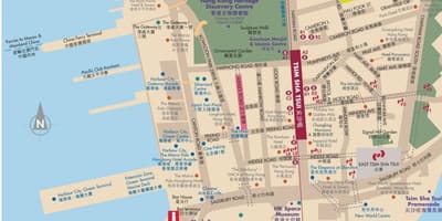 香港九龙地图