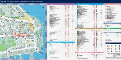 地铁尖站地图