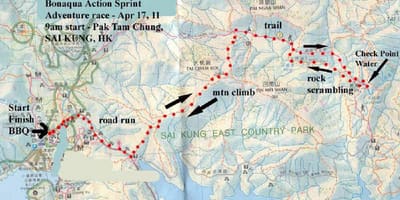 西贡的地图香港
