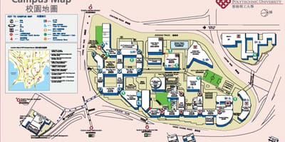 地图香港理工大学
