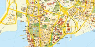 地图中国香港