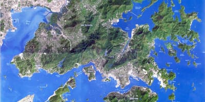 卫星图香港