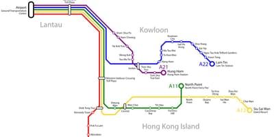 香港旅路线图