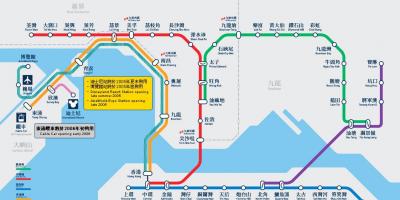 九龙湾地铁站地图